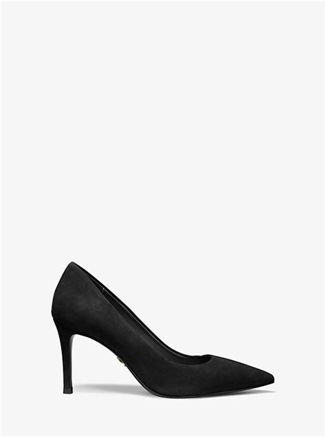 michael kors keke suede mid pump|Keke Suede Pump .